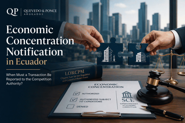 Economic Concentrations in Ecuador